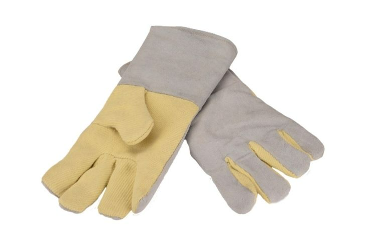 Heat Resistance Leather Hand Gloves